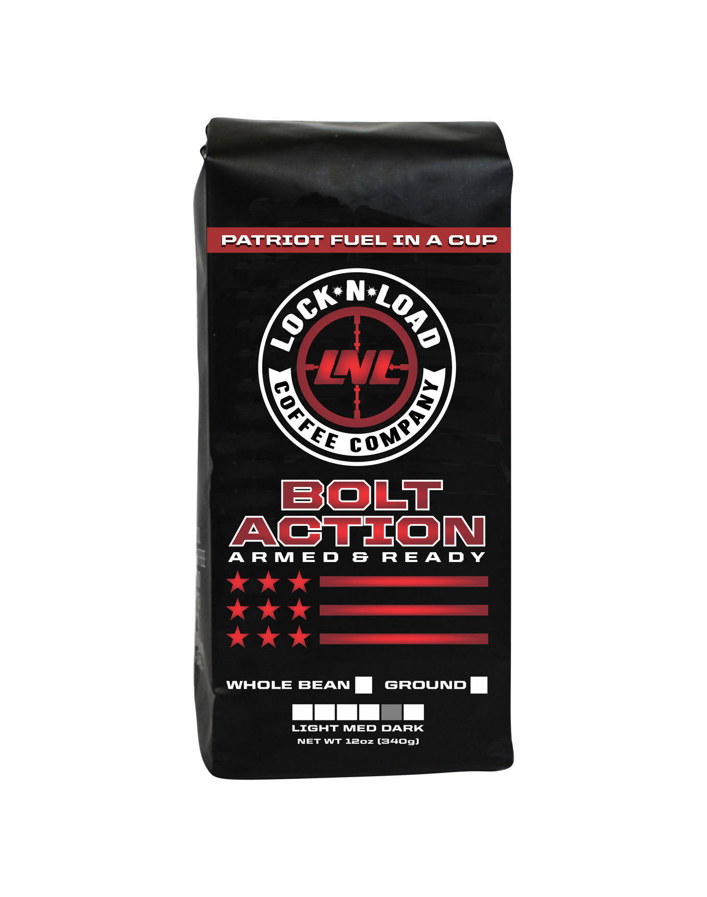 Lock-n-Load Coffee - Bolt Action Blend - Dark Roast