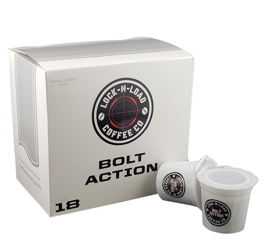 LNL Coffee Pods 18ct - Bolt Action Blend - Dark Roast